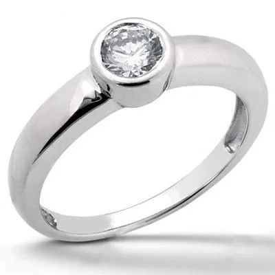 GB Rings 150 Ct Natural Earth Mined Diamond Solitaire Engagement Ring White Gold GB Rings 150 Ct Natural Earth Mined Diamond Solitaire Engagement Ring White Gold