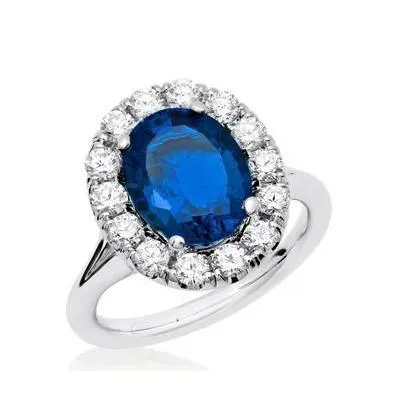 GB Rings 340 Ct Sri Lankan Sapphire And Natural Earth Mined Diamonds Engagement Ring GB Rings 340 Ct Sri Lankan Sapphire And Natural Earth Mined Diamonds Engagement Ring