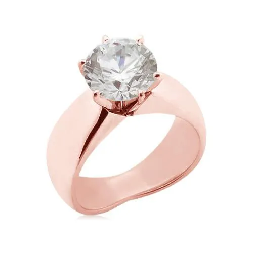 GB Rings 450 Carats Large Real Natural Earth Mined Diamond Solitaire Engagement Ring New