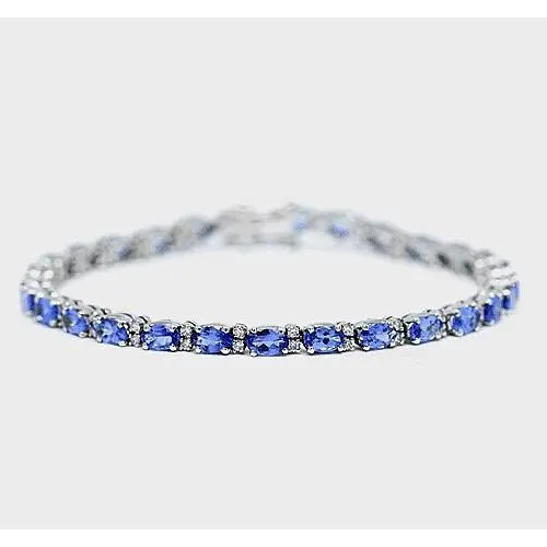 GB Sapphire Tennis Bracelet Bracelets