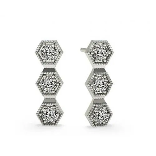 HarryChadEntcom Earrings Mined Diamond Drop Earrings 3 Carats Round Cut Old Miner White Gold HarryChadEntcom Earrings Mined Diamond Drop Earrings 3 Carats Round Cut Old Miner White Gold