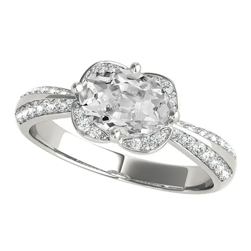 HarryChadEntcom Rings Halo Ring With Accents Round Oval Old Mine Cut Natural Earth Mined Diamond 540 Carats HarryChadEntcom Rings Halo Ring With Accents Round Oval Old Mine Cut Natural Earth Mined Diamond 540 Carats