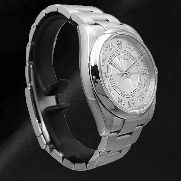 HarryChadEntcom Watches Rolex Oyster Perpetual 36mm 116000 Silver Arabic SS Watch HarryChadEntcom Watches Rolex Oyster Perpetual 36mm 116000 Silver Arabic SS Watch