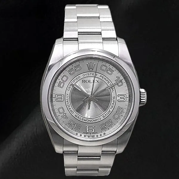 HarryChadEntcom Watches Rolex Oyster Perpetual 36mm 116000 Silver Arabic SS Watch HarryChadEntcom Watches Rolex Oyster Perpetual 36mm 116000 Silver Arabic SS Watch