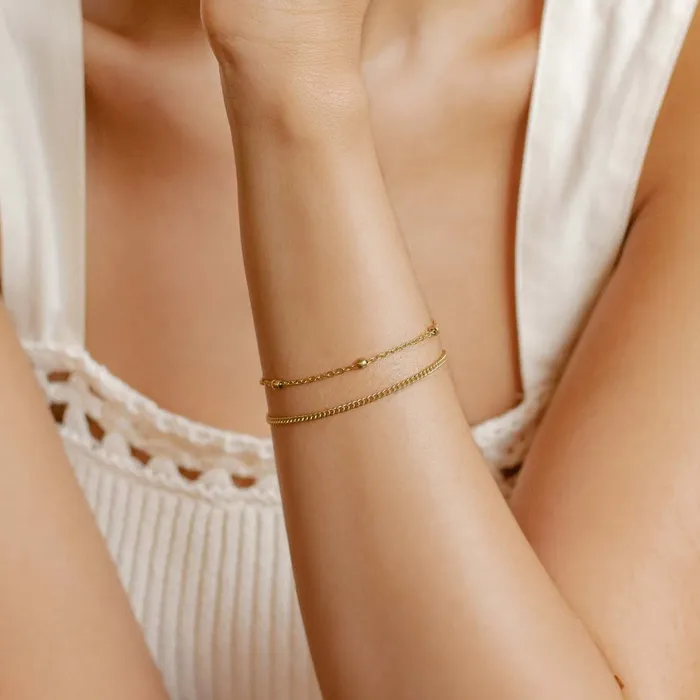 Hey Happiness Bracelets Delicate Bracelet Set Hey Happiness Bracelets Delicate Bracelet Set