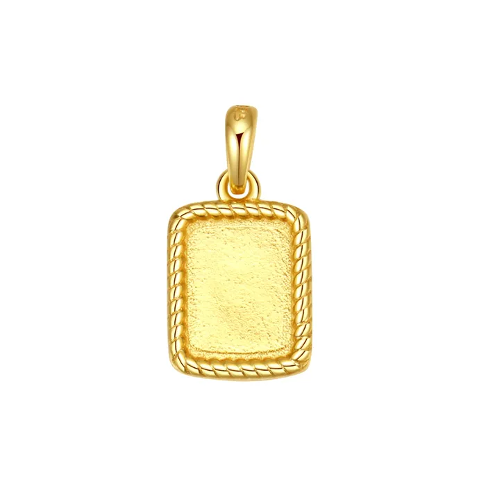 Hey Happiness Necklaces Square Rope Pendant Necklace Sterling Silver Hey Happiness Necklaces Square Rope Pendant Necklace Sterling Silver