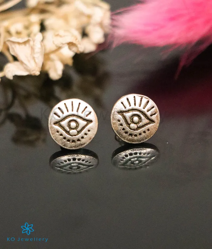 Imported Earrings The Eye Silver Earrings