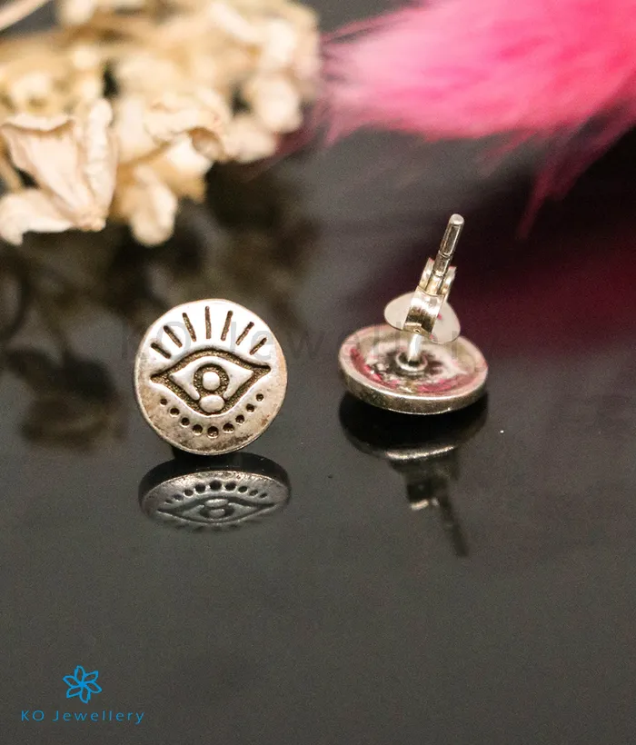 Imported Earrings The Eye Silver Earrings