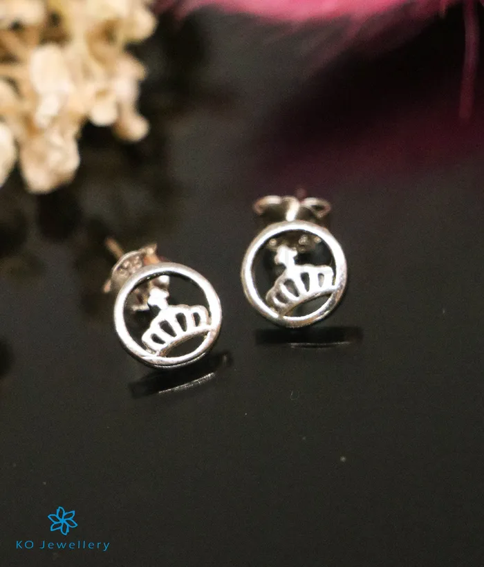 Imported Earrings The King Silver Earrings