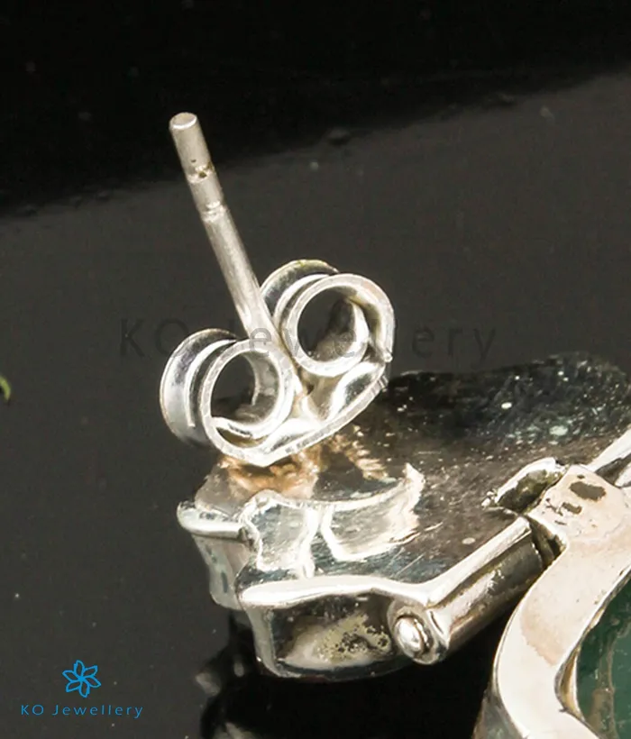 Jaipur Earrings The Yudhvan Silver Earrings