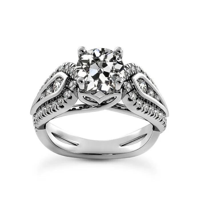 Ladies Round Old Mine Cut Genuine Natural Earth Mined Diamond Ring Gold Jewelry 450 Carats HarryChadEntcom Rings Ladies Round Old Mine Cut Genuine Natural Earth Mined Diamond Ring Gold Jewelry 450 Carats HarryChadEntcom Rings