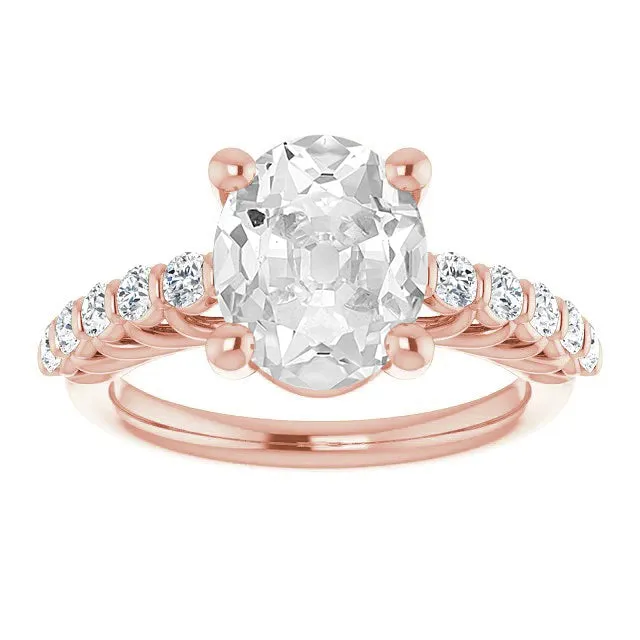 Ladies Wedding Oval Old European Natural Earth Mined Diamond Ring Prong Set 650 Carats HarryChadEntcom Rings Ladies Wedding Oval Old European Natural Earth Mined Diamond Ring Prong Set 650 Carats HarryChadEntcom Rings