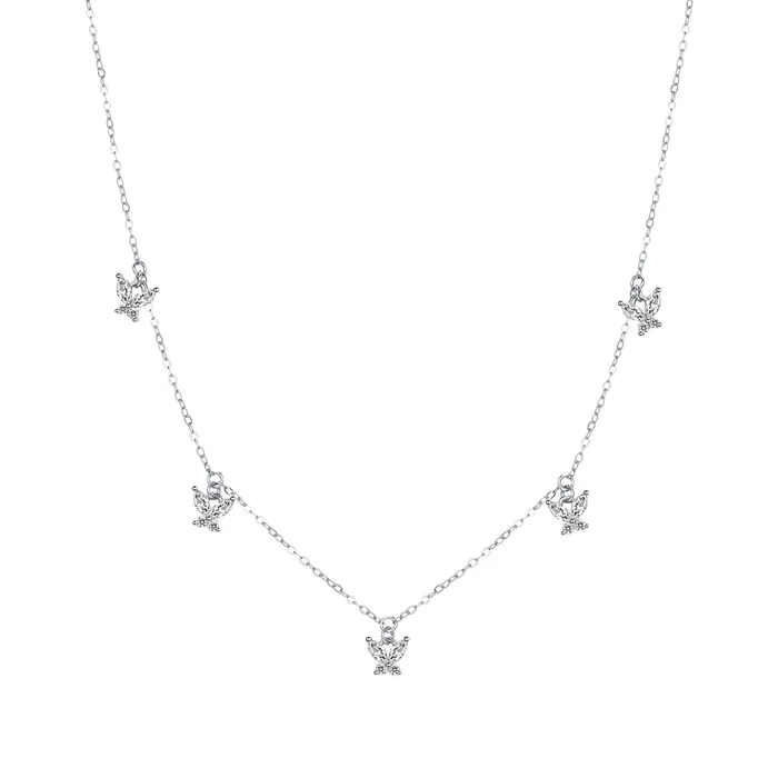 Necklaces Butterfly Pendant Necklace Sterling Silver Hey Happiness Necklaces Butterfly Pendant Necklace Sterling Silver Hey Happiness
