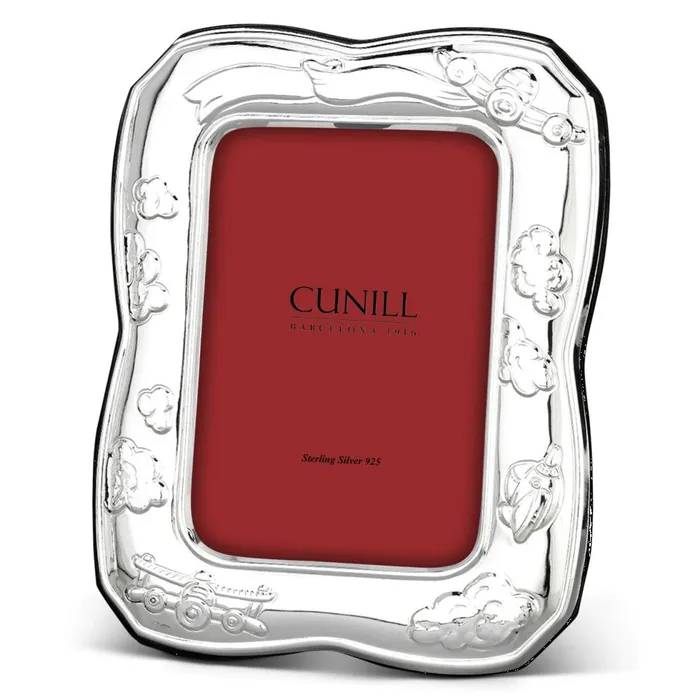 Necklaces Cunill Cunill 925 Sterling Airplane 35x5 Picture Frame