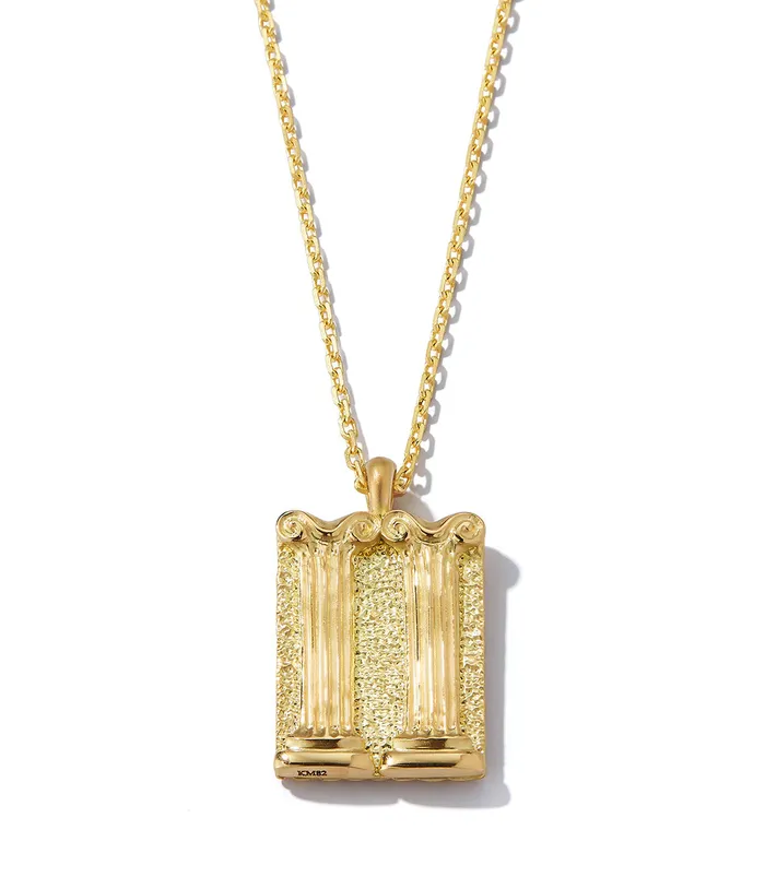 Necklaces David Webb Workshop Gemini Zodiac Pendant Necklace Diamonds
