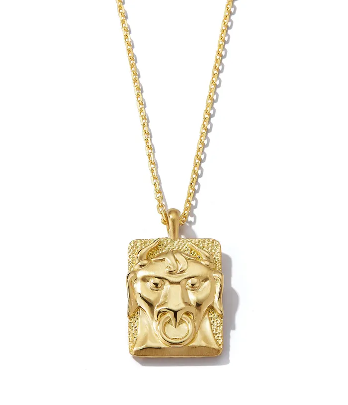 Necklaces David Webb Workshop Taurus Zodiac Pendant Necklace