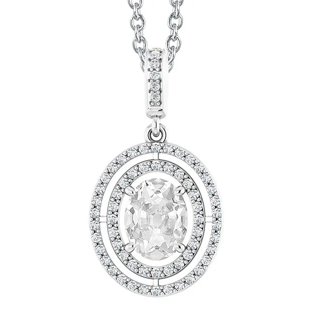 Necklaces Gold Halo Genuine Natural Earth Mined Diamond Pendant Round Oval Old Mine Cut 4 Carats HarryChadEntcom Necklaces Gold Halo Genuine Natural Earth Mined Diamond Pendant Round Oval Old Mine Cut 4 Carats HarryChadEntcom