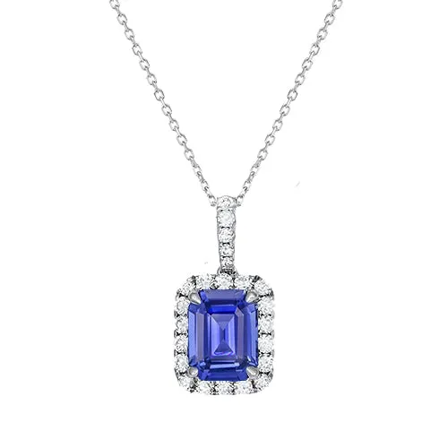Necklaces HarryChadEntcom Natural Earth Mined Diamond Halo Emerald Ceylon Sapphire Pendant Gold Jewelry 175 Carats Necklaces HarryChadEntcom Natural Earth Mined Diamond Halo Emerald Ceylon Sapphire Pendant Gold Jewelry 175 Carats