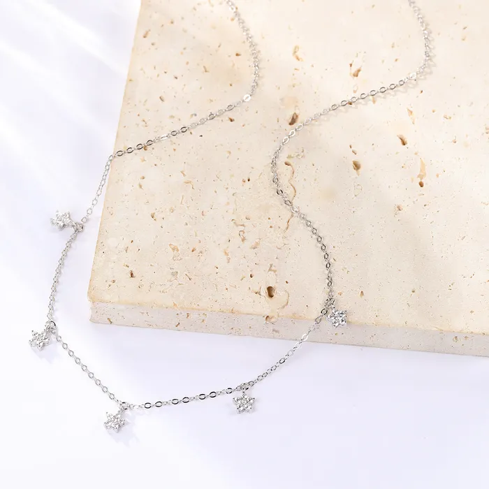 Necklaces Hey Happiness Bloom Charm Necklace Sterling Silver Necklaces Hey Happiness Bloom Charm Necklace Sterling Silver