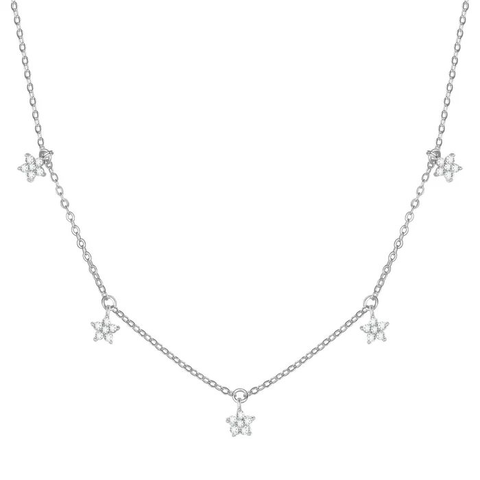 Necklaces Hey Happiness Bloom Charm Necklace Sterling Silver Necklaces Hey Happiness Bloom Charm Necklace Sterling Silver