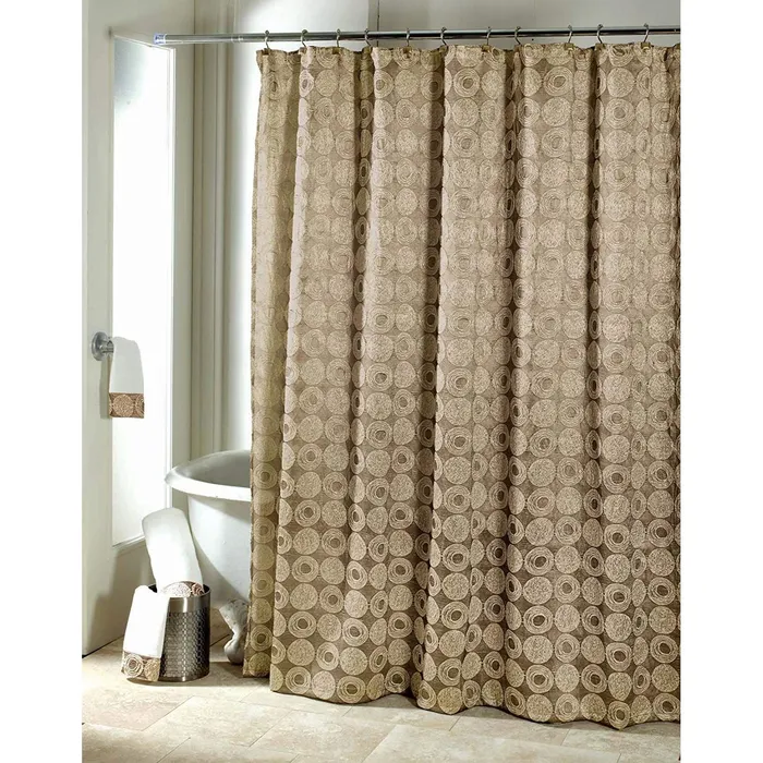 PreStyled Sets Avanti Linens Avanti Linens Galaxy Shower Curtain Gold