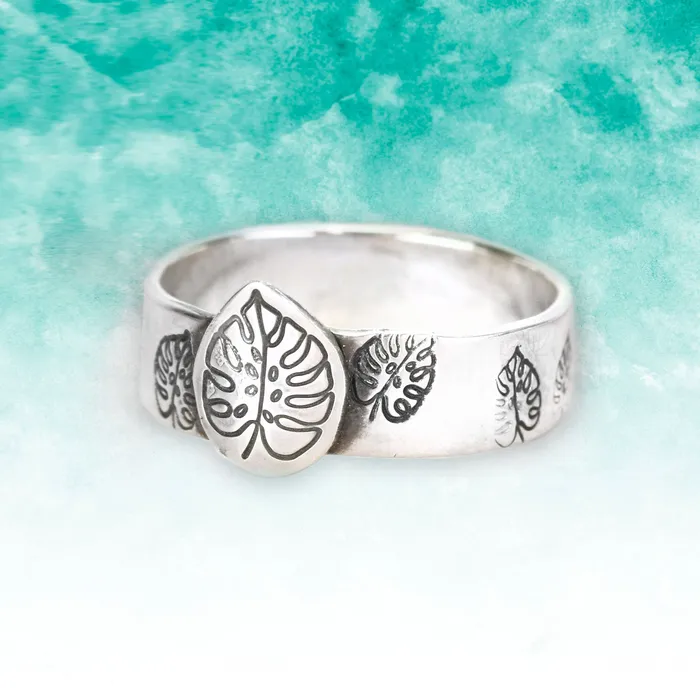 PSV Rings Sterling Silver Ring Stamping Blank 6mm Wide SIZE 10