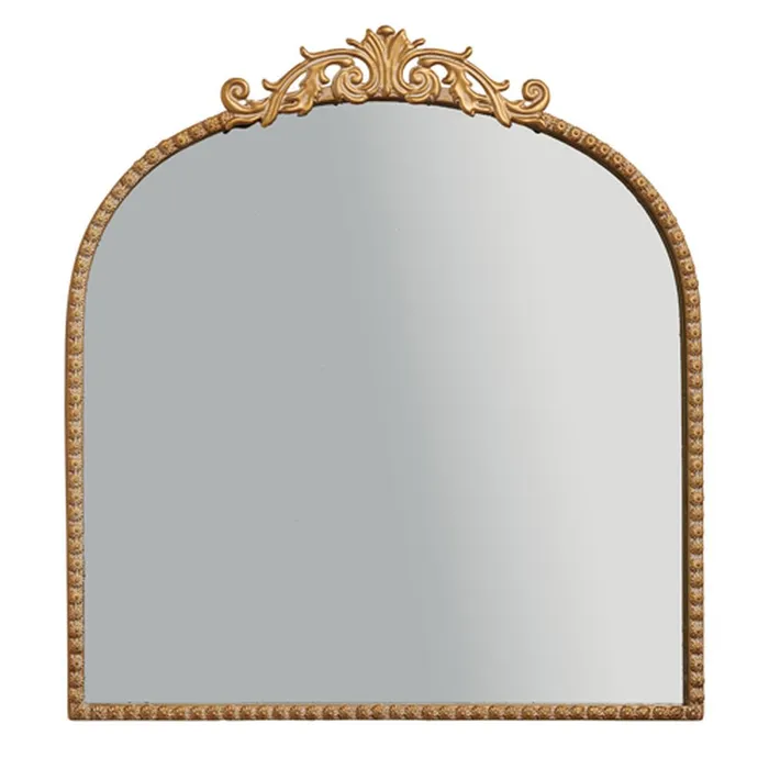 Raz Imports 2024 European Style 1975 Antique Gold Mirror Raz Imports Earrings Raz Imports 2024 European Style 1975 Antique Gold Mirror Raz Imports Earrings