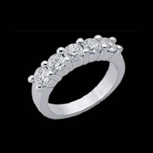 Rings 2 Carat Natural Earth Mined Diamond Ring 5 Stone White Gold Ring Five GB Rings 2 Carat Natural Earth Mined Diamond Ring 5 Stone White Gold Ring Five GB