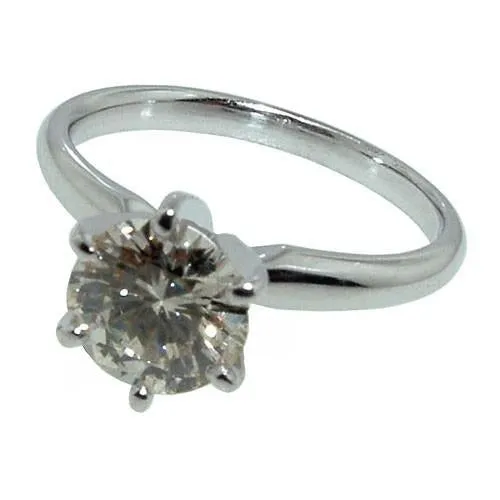 Rings GB 2 Carat Natural Earth Mined Diamond Solitaire Engagement Ring Rings GB 2 Carat Natural Earth Mined Diamond Solitaire Engagement Ring