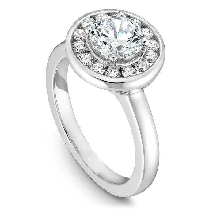 Rings GB 340 Carats Natural Earth Mined Diamonds Engagement Halo Ring White Gold 14K Rings GB 340 Carats Natural Earth Mined Diamonds Engagement Halo Ring White Gold 14K