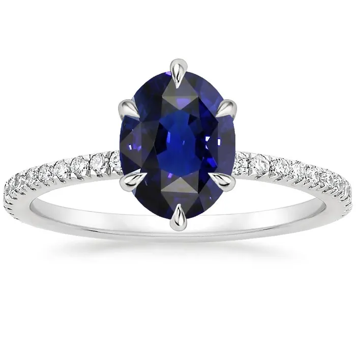Rings Gold Natural Earth Mined Diamond Jewelry Deep Blue Sapphire Ring With Accents 450 Carats HarryChadEntcom Rings Gold Natural Earth Mined Diamond Jewelry Deep Blue Sapphire Ring With Accents 450 Carats HarryChadEntcom