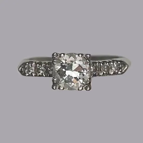 Rings HarryChadEntcom Anniversary Ring Round Old Mine Cut Genuine Natural Earth Mined Diamonds 175 Carats Rings HarryChadEntcom Anniversary Ring Round Old Mine Cut Genuine Natural Earth Mined Diamonds 175 Carats