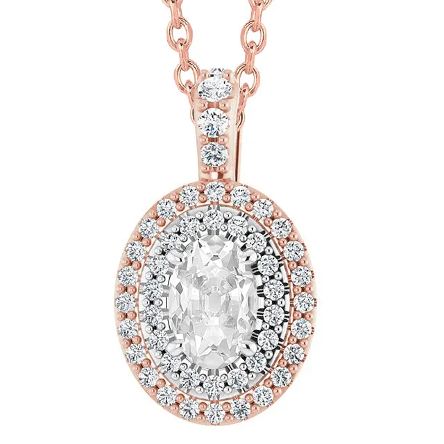 Rings HarryChadEntcom Gold Halo Oval Old Mine Cut Natural Earth Mined Diamond Pendant 6 Carats Two Tone Rings HarryChadEntcom Gold Halo Oval Old Mine Cut Natural Earth Mined Diamond Pendant 6 Carats Two Tone