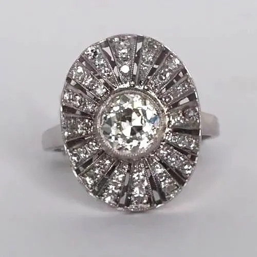 Rings HarryChadEntcom Halo Ring Bezel Set Round Old Miner Natural Earth Mined Diamonds 275 Carats Antique Style Rings HarryChadEntcom Halo Ring Bezel Set Round Old Miner Natural Earth Mined Diamonds 275 Carats Antique Style