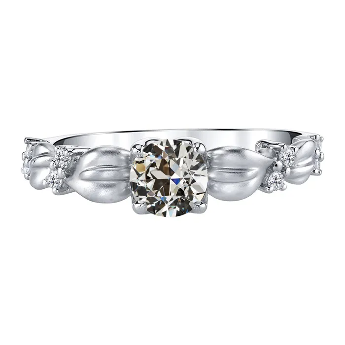 Rings HarryChadEntcom Ladies Earth Mined Diamond Old European Wedding Ring 250 Carats Rings HarryChadEntcom Ladies Earth Mined Diamond Old European Wedding Ring 250 Carats
