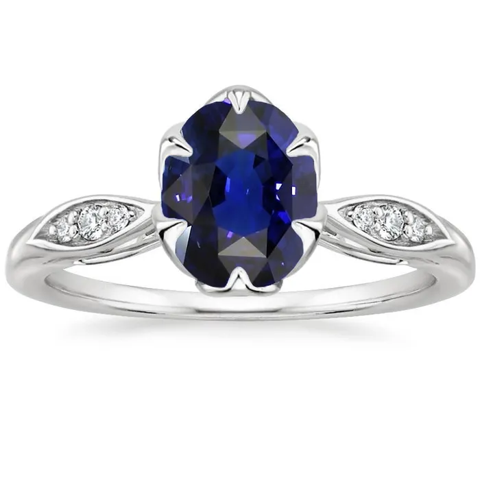 Rings HarryChadEntcom Natural Earth Mined Diamond Anniversary Ring Oval Sri Lankan Sapphire 350 Carats Pave Set Rings HarryChadEntcom Natural Earth Mined Diamond Anniversary Ring Oval Sri Lankan Sapphire 350 Carats Pave Set