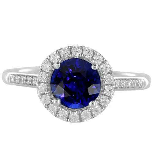 Rings HarryChadEntcom Sparking Natural Earth Mined Diamond Halo Ring Round Cut Ceylon Sapphire 350 Carats Gold Rings HarryChadEntcom Sparking Natural Earth Mined Diamond Halo Ring Round Cut Ceylon Sapphire 350 Carats Gold
