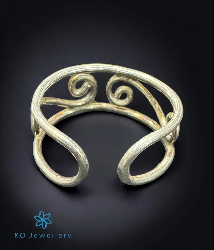 Rings Jaipur The Twirl Silver Finger Ring