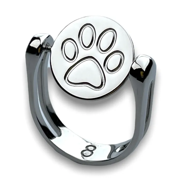 Rings Paw Symbol Fidget Ring MyCONQUERing
