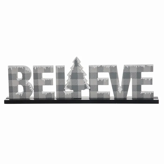 Rings Transpac MDF Die Cut Believe Decor Transpac