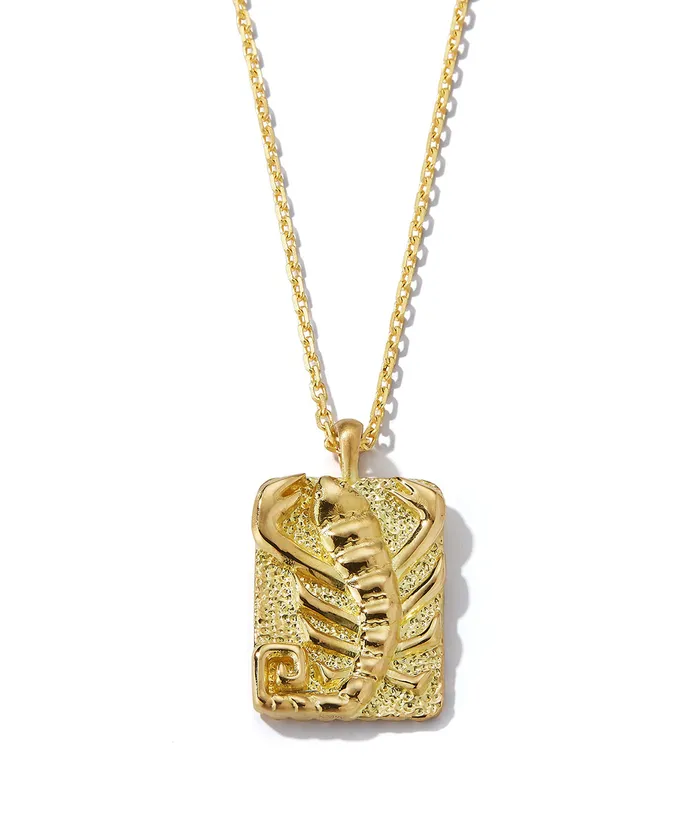 Scorpio Zodiac Pendant Necklace David Webb Workshop Necklaces