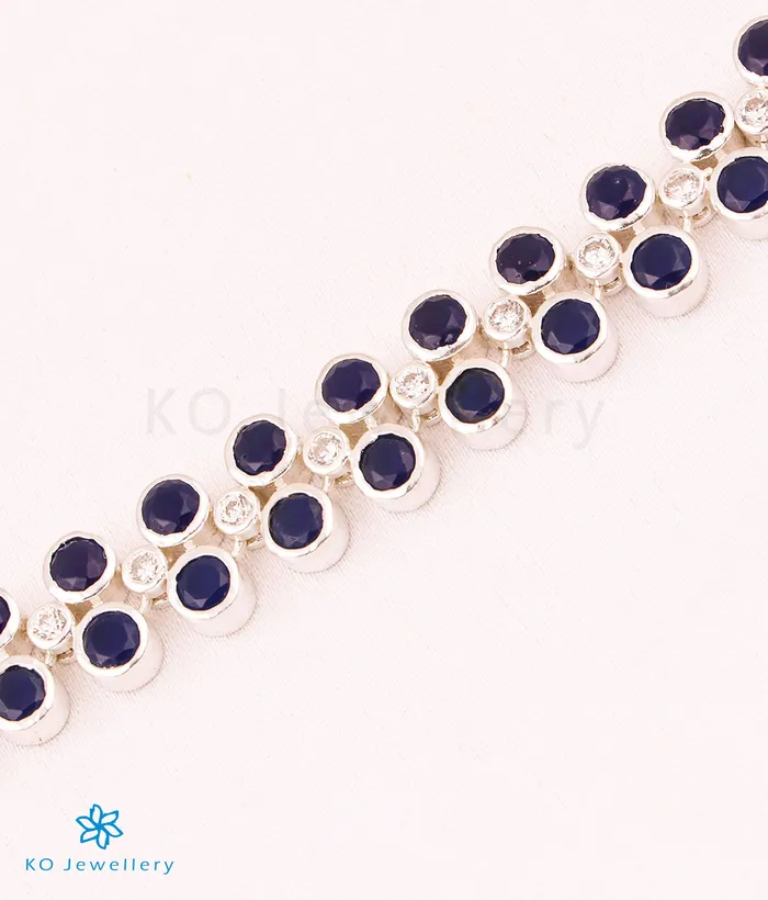 Silversmith Necklaces The Nivit Silver Kempu NecklaceWaistbelt