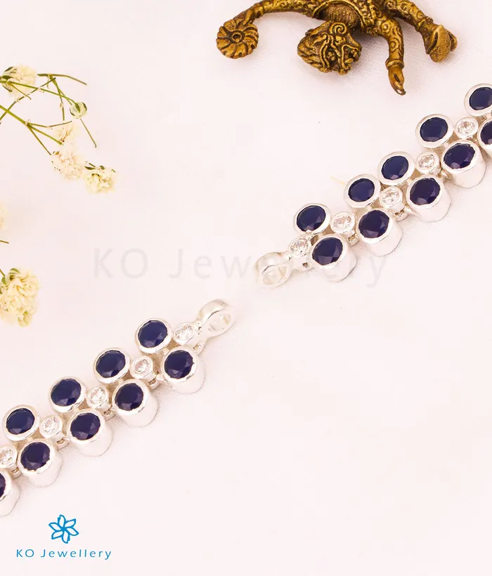 Silversmith Necklaces The Nivit Silver Kempu NecklaceWaistbelt