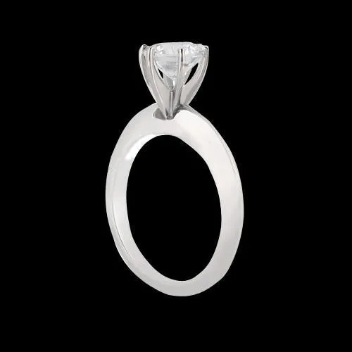 Sparkling Round Natural Earth Mined Diamond Solitaire Ring 150 Carats GB Rings Sparkling Round Natural Earth Mined Diamond Solitaire Ring 150 Carats GB Rings