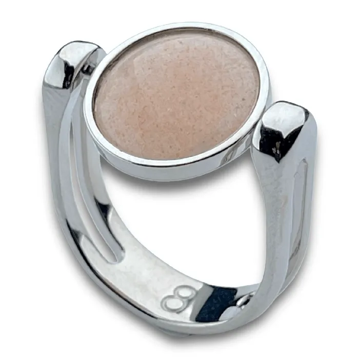 Sunstone Crystal Fidget Ring MyCONQUERing Rings