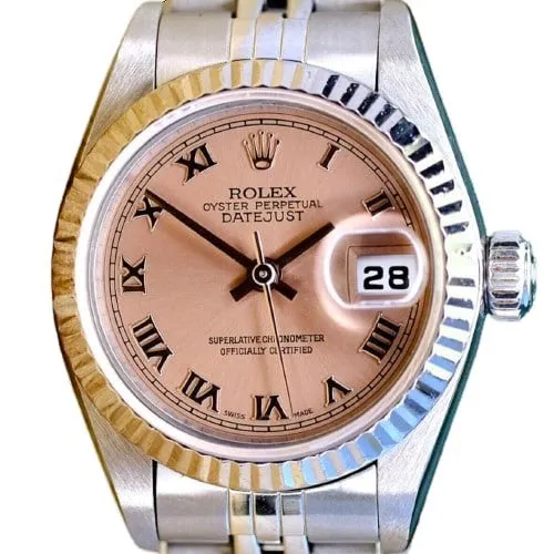 Watches HarryChadEntcom ROLEX LADY SALMON ROMAN DIAL WATCH Watches HarryChadEntcom ROLEX LADY SALMON ROMAN DIAL WATCH