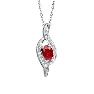 Women Necklace Pendant 170 Carats Ruby With Natural Earth Mined Diamonds White Gold 14K GB Necklaces Women Necklace Pendant 170 Carats Ruby With Natural Earth Mined Diamonds White Gold 14K GB Necklaces